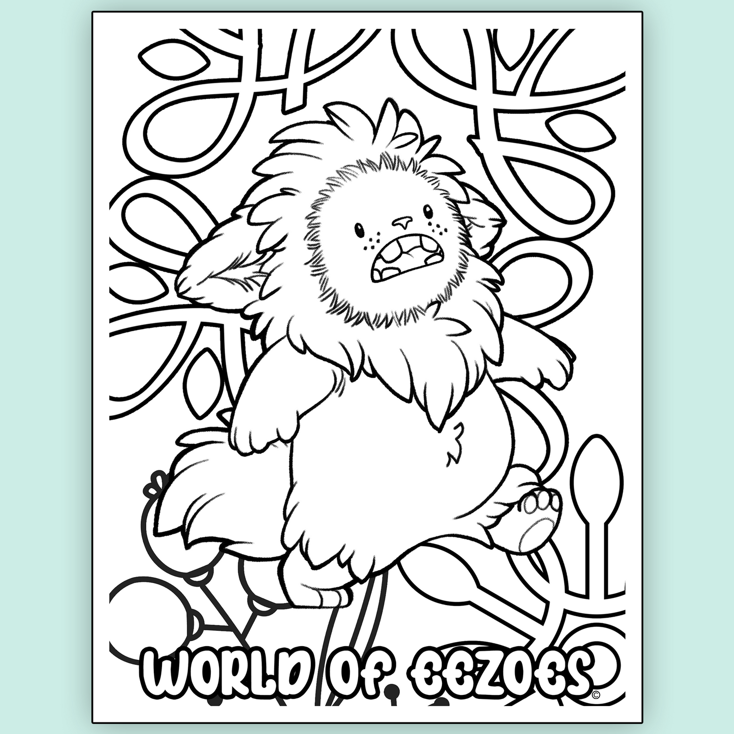 Norblin Colouring Page FREE Digital Download
