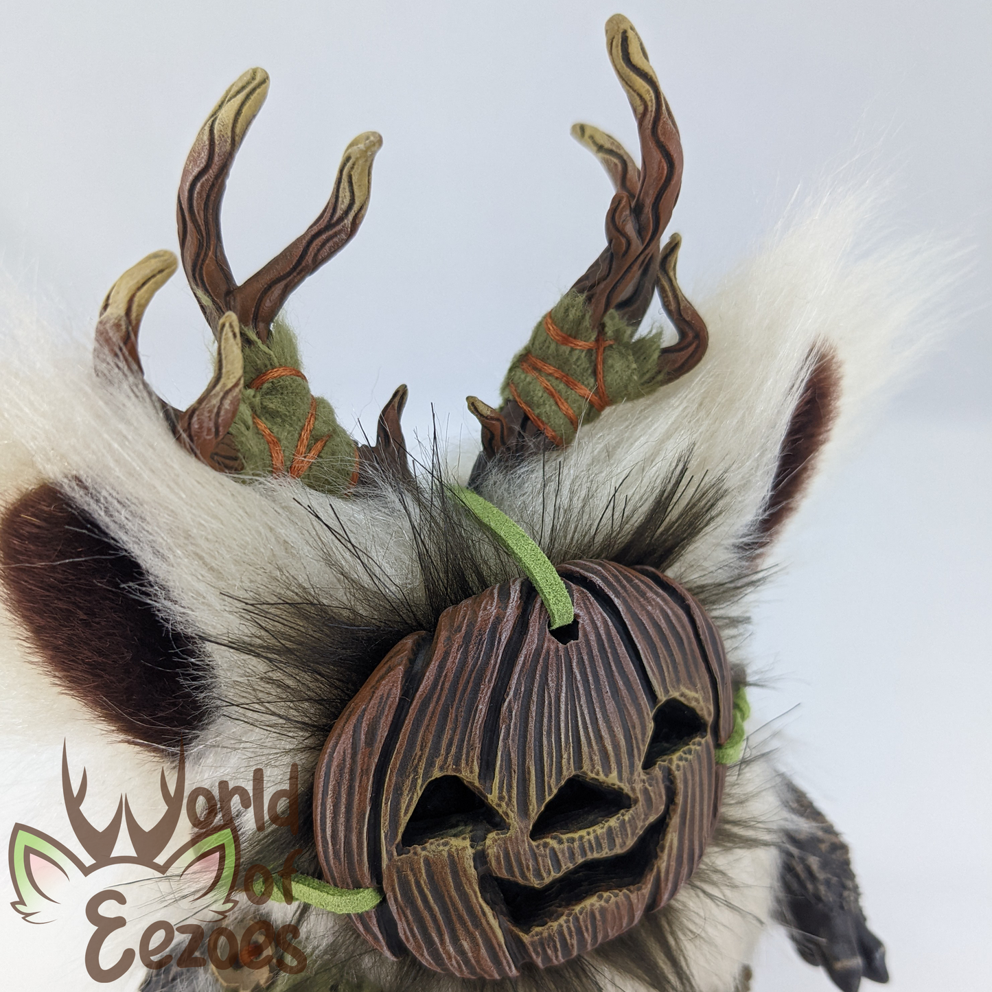 Candy Pumpkin Eezoe Art Doll OOAK by KidCitizen