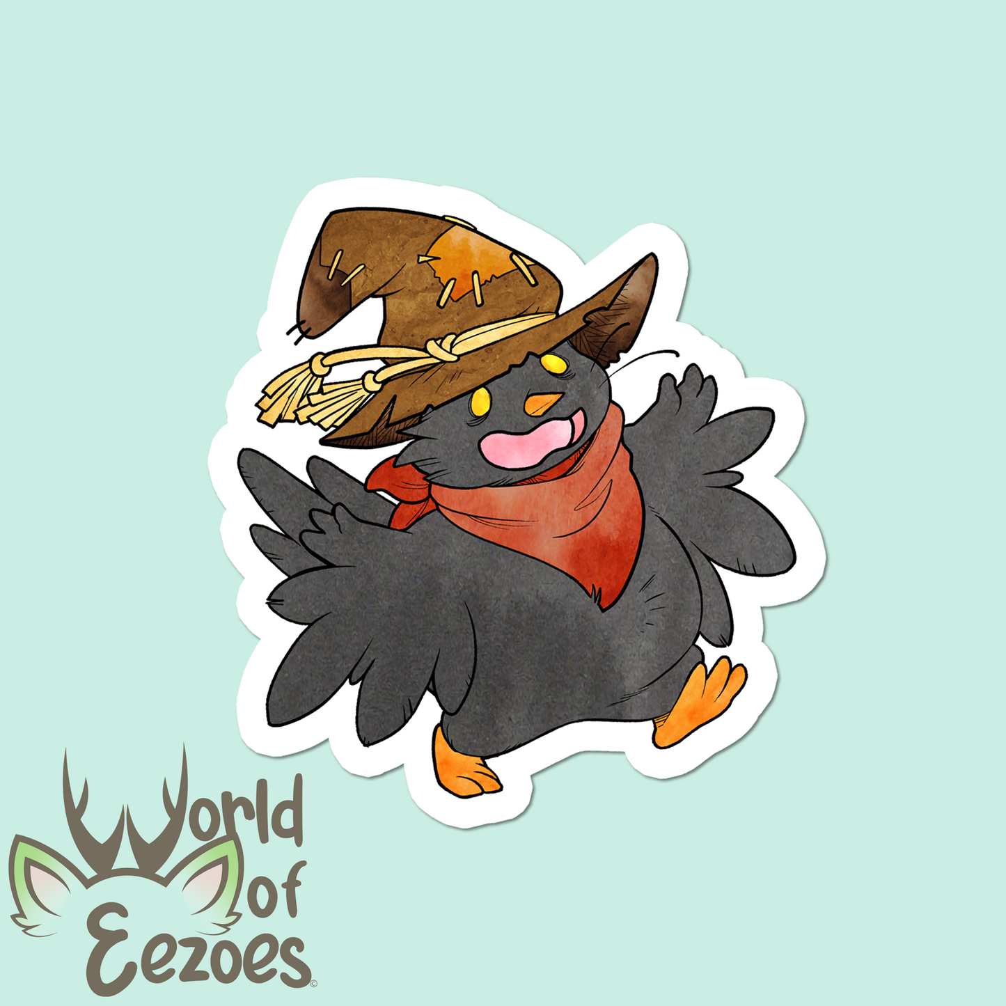 VINYL STICKER Carecrow