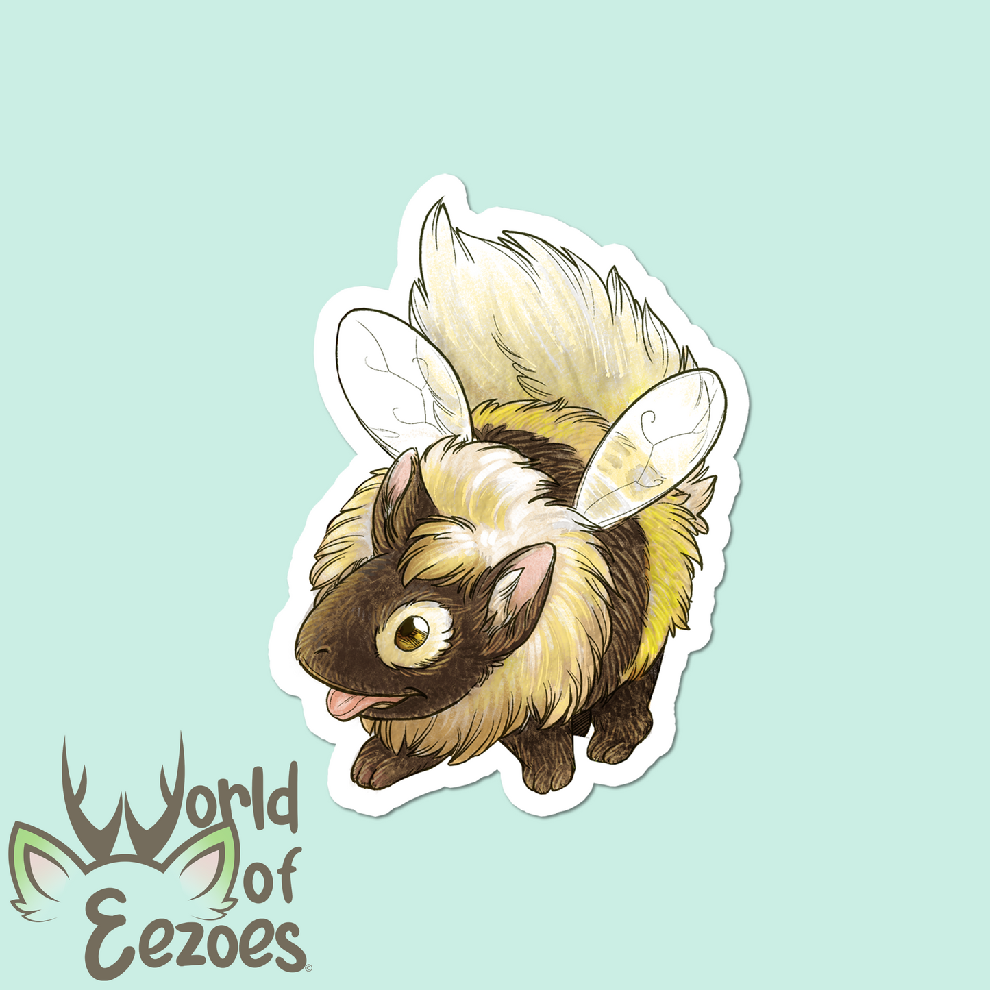 Field Guide Series VINYL STICKER Pupbee