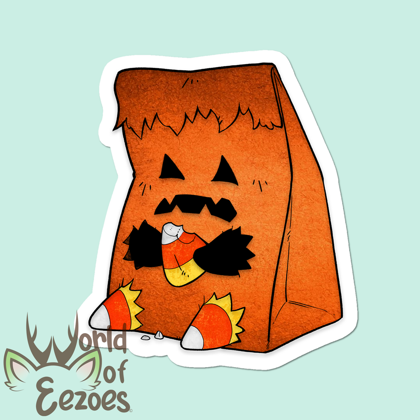 VINYL STICKER Halloween Variant Timour Spirit