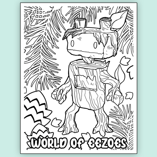 Lumber Spirit Colouring Page FREE Digital Download