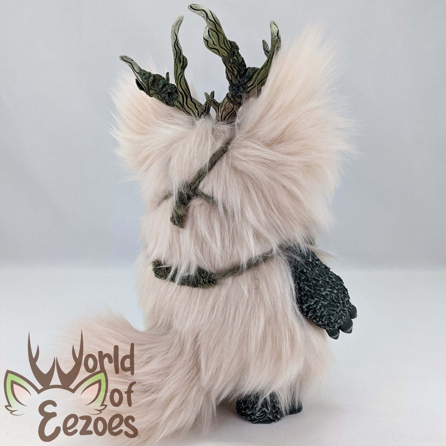 Pink Mossy Eezoe Art Doll OOAK by KidCitizen