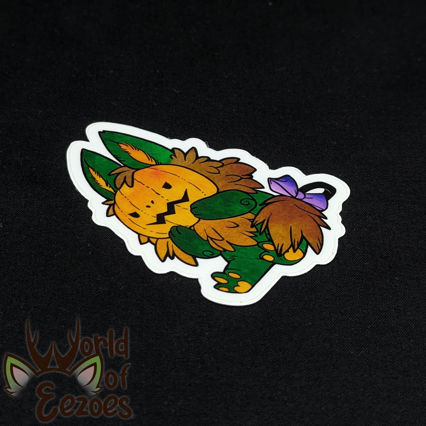 VINYL STICKER Pumpkin Imp