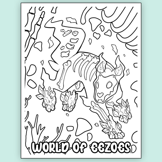 Qwuip Colouring Page FREE Digital Download