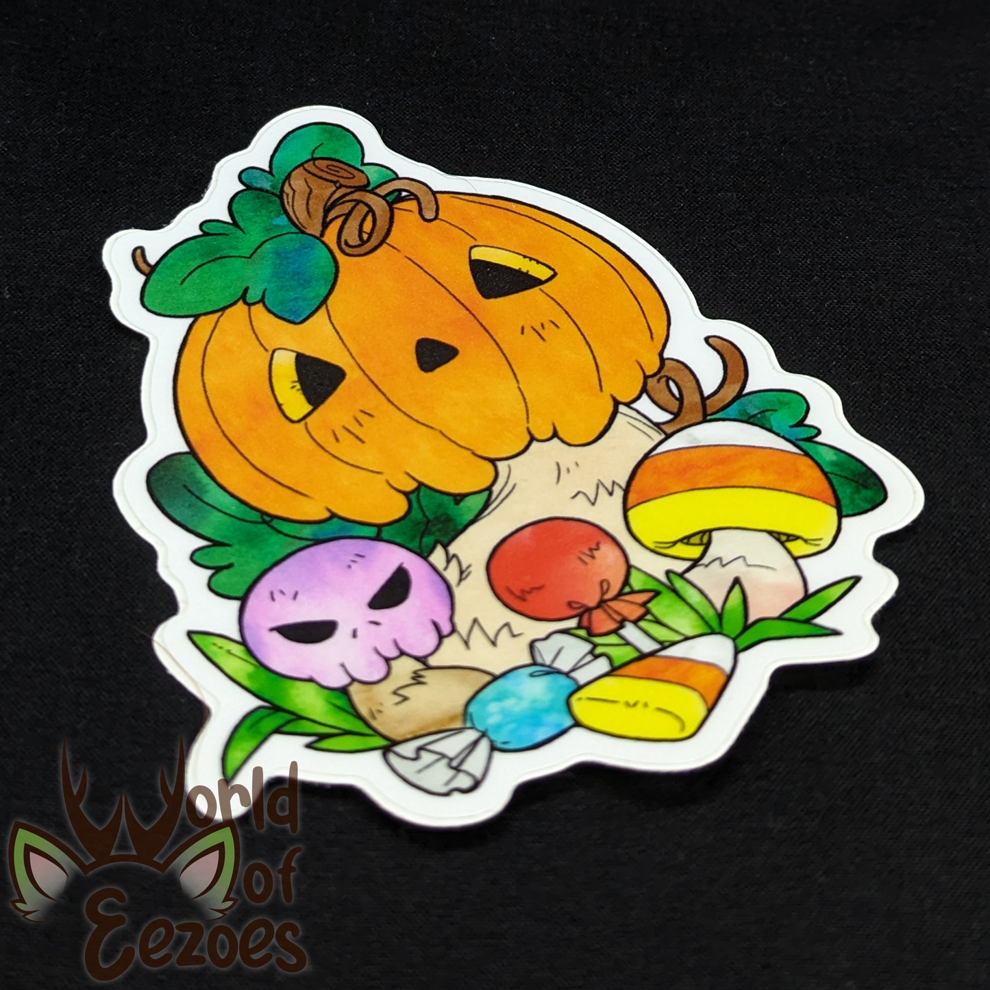 VINYL STICKER Shroompkin