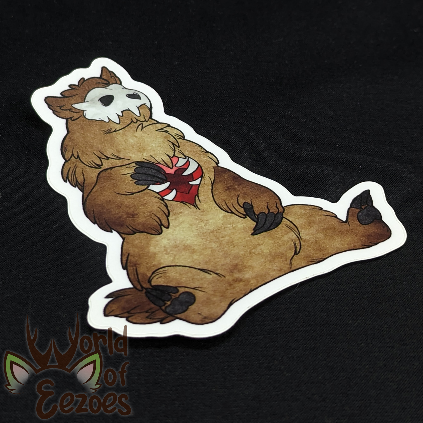 VINYL STICKER Skullhusk