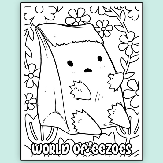 Timour Spirit Colouring Page FREE Digital Download